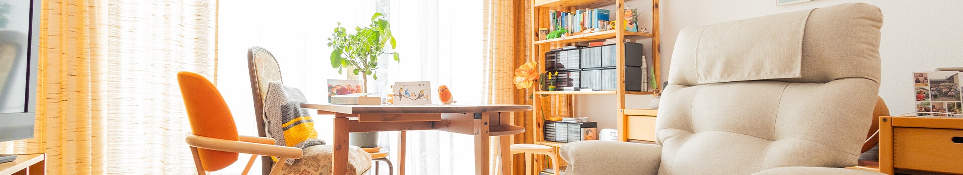 Gemütliches Seniorenzimmer im Altersheim